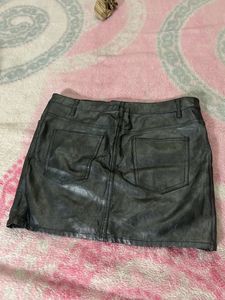 Leather Skirt