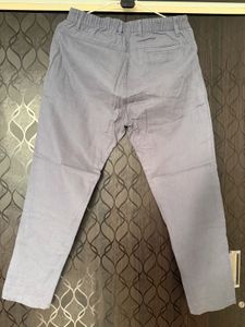 Men's Grey Casual Pants