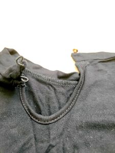 Black Basic Top off shoulder  partywear(negot