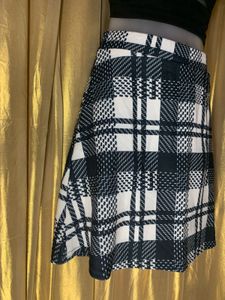 Stylish Plaid Mini Skirt