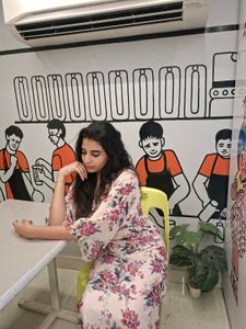 Floral Print Kurta