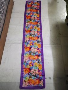 Lushome Multicolor Durable Silk TABLE RUNNER