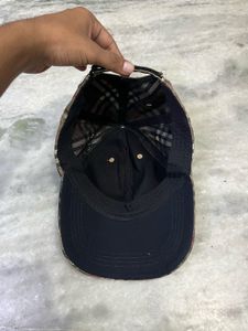 Designer Plaid Baseball Cap