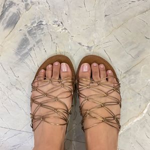 Stylish Strappy Flat Sandals