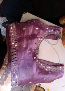 Beautiful Mirror Work Blouse