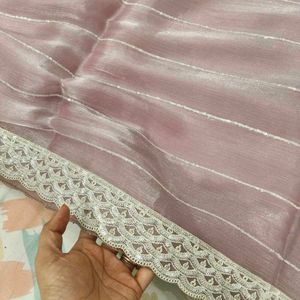 Silk Saree with Blouse and peticoat