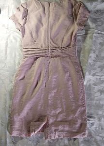Elegant Pleated Waist Dress