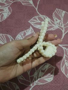 Chic Pearl Claw &amp; Flower Hair Clip Set