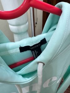 Pastel Mint "Done" Graphic Hoodie