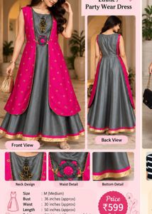 Elegant Ethnic Gown for Parties