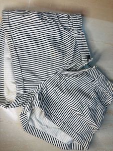 Striped Denim Shorts for Women🦓