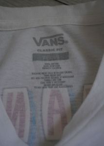 Men's White Vans T-Shirt