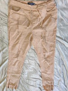 Distressed Jogger Pants