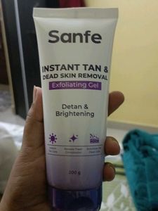 Sanfe Tan Removal Exfoliating Gel