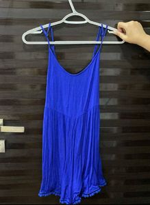 Vibrant Blue Jumpsuit