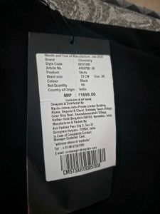 Classic Black Mini Skirt