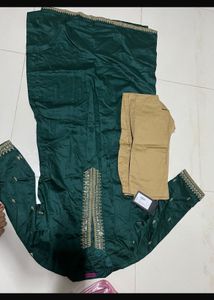 Emerald Green Embellished Kurta Set