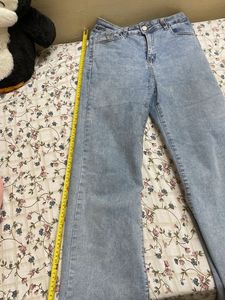 Light Wash Wide Leg Jeans