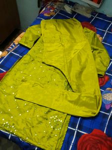 Elegant Green Kurta &amp; Pant Set