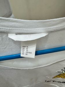 H&amp;M Pineapple Pocket T-Shirt