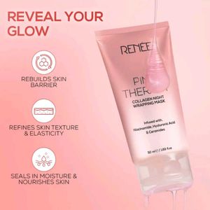 RENEE Pink Therapy Collagen Night Mask❤