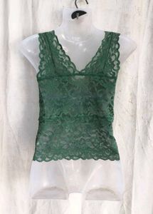 Lace Trimmed Camisole Top
