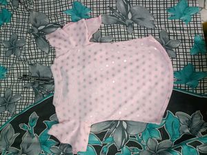 Cute Pink Top &amp; Jeans Set for Girls