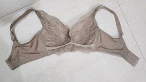 Nude Colour Lace Bra