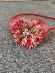 Cute Pink Fuzzy Headbands