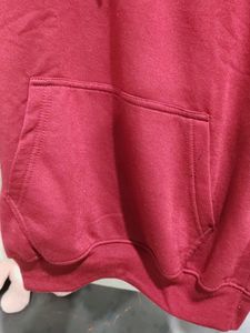 maroon trendy hoodie