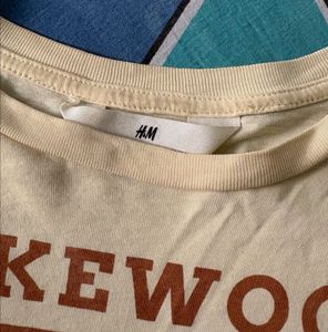 H&amp;M Lakewood '93 Graphic Crop Top