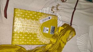 Beautiful Yellow Kurta Set