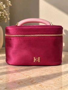 Carolina Herrera Fragrance Cosmetic Bag - Pink