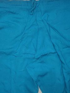 Teal Kurta with Gold Embroidery