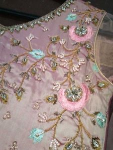 Pink Embellished Gown