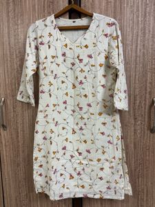 Floral Print Cotton Kurta ❤️❤️