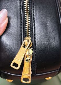 Miu-Miu Black Quilted Leather Ba