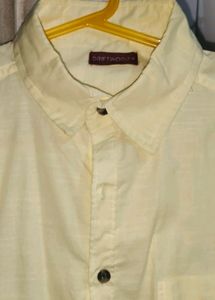 Lemon Yellow half hands shirt