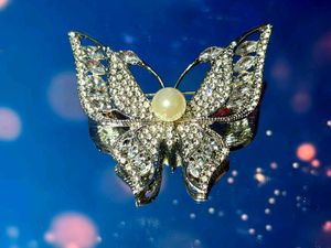 Sparkling Butterfly Brooch