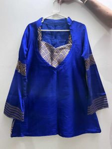 Elegant Premium Blue Kurta Pant Set