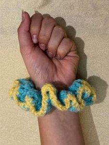 Handmade Crochet Scrunchie