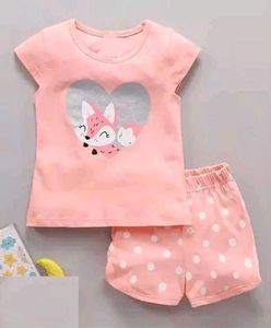 Cute Fox & Polka Dot Outfit