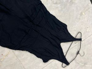 Black Color Jump Suit In New Condition
