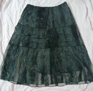 Bohemian Tiered Maxi Skirt