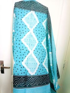 Cotton Unstitched Dress Material With Sequence