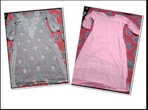 chikankari kurtis comboo