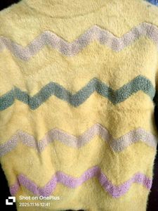 Cute Kids' Yellow Sweater