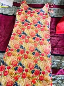 Vibrant Floral Print Kurtis 🌷