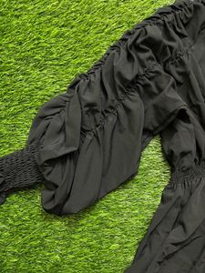 SALE!! Price Reduced High Low Black Stretchable To