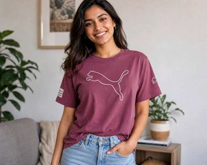 Puma Girls Logo T-Shirt